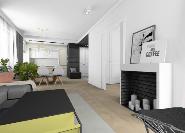 Projekt mieszkania Kraków zdjęcie nr